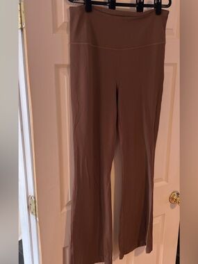 Lululemon Align Flare High Rise Nulu Espresso Brown Size 14